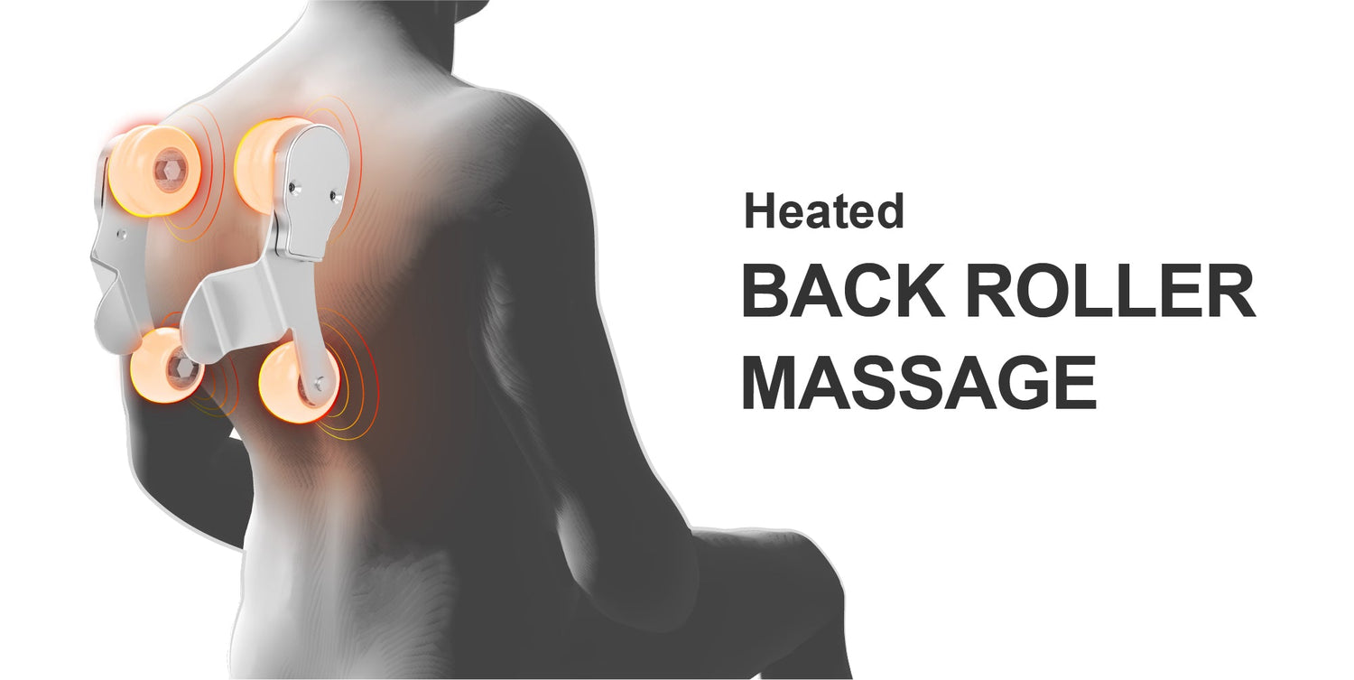 The Amamedic Hilux 4D Massage Chair has the most advanced heated back roller massage with moderate infrared heat.