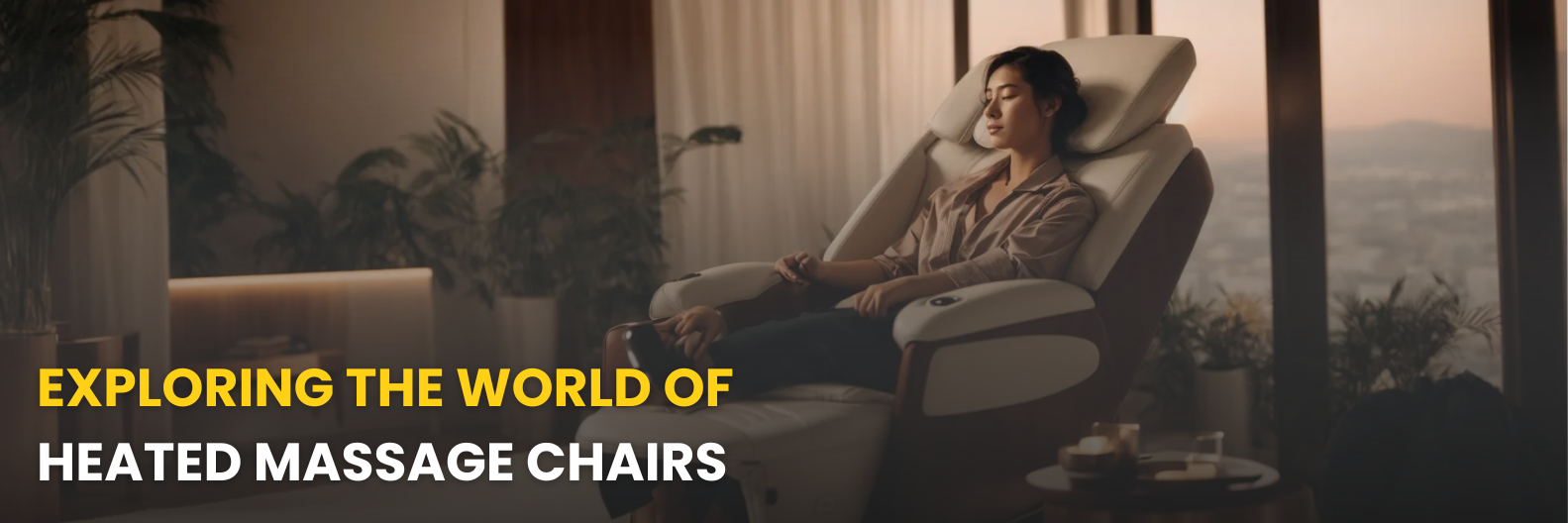 Heated massage chairs offer a personalized oasis of warmth and kneading techniques that cater to the unique contours of your body.