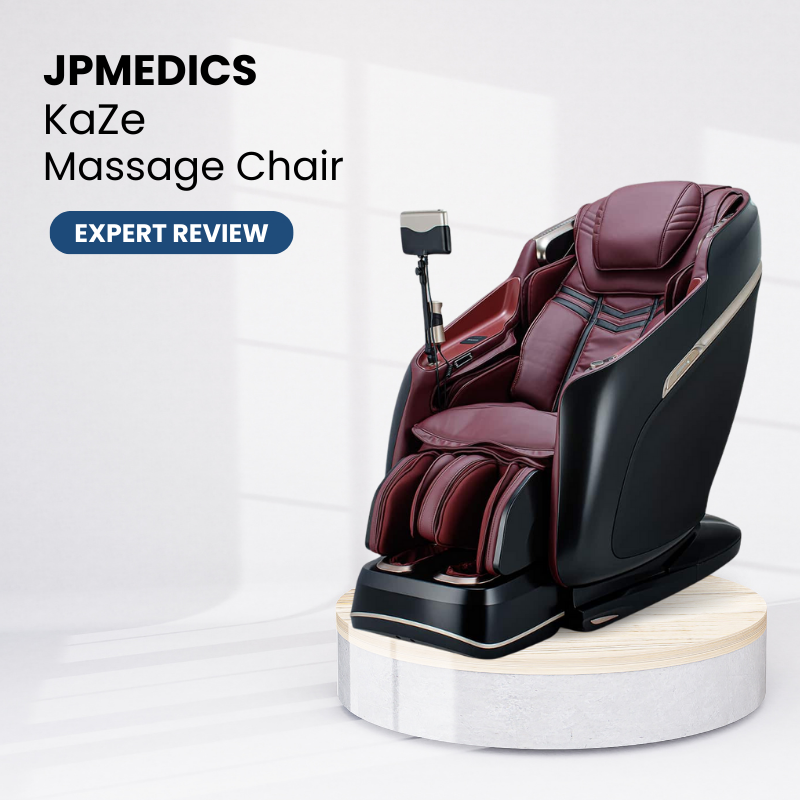 The JPMedics KaZe is a Japanese-made 3D Massage Chair designed with cutting-edge technology and unparalleled craftsmanship. 