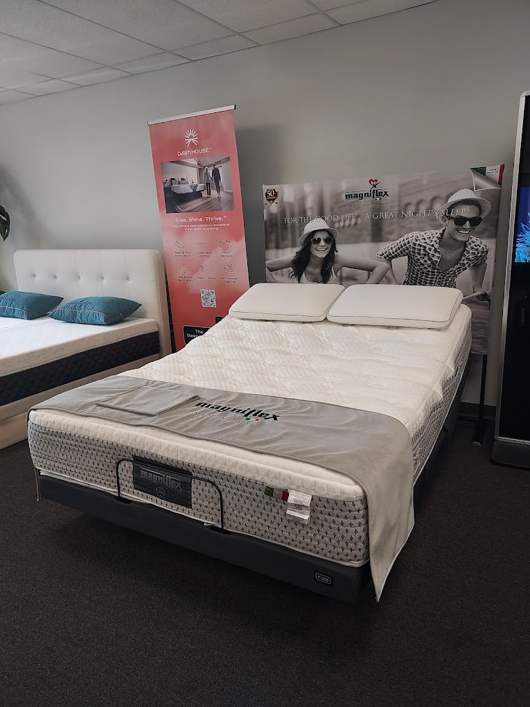 The Magniflex Dolce Vita Comfort Deluxe Dual 12” Mattress is Made in Italy and the essence of the Italian lifestyle. 
