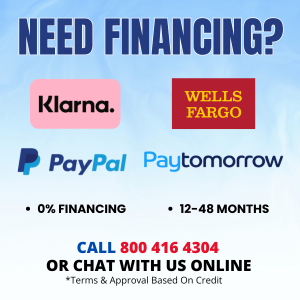 Finance the Osaki OS-3D Vito Massage Chair with 0% financing through Klarna, PayPal, & Wells Fargo Financing.