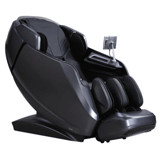 The Osaki Avalon comes with Ai Body Scanning, ache sensors, 4D rollers, full body air, specialized heating, and deep calf kneading.