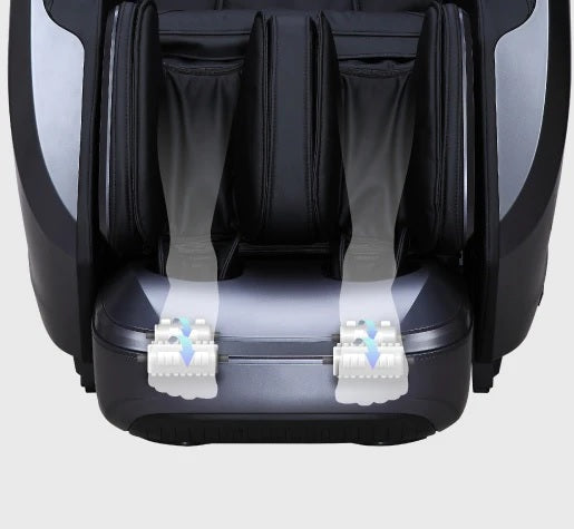 The Osaki 3D and 4D Avalon Massage Chair offers deep calf kneading and specialized foot rollers