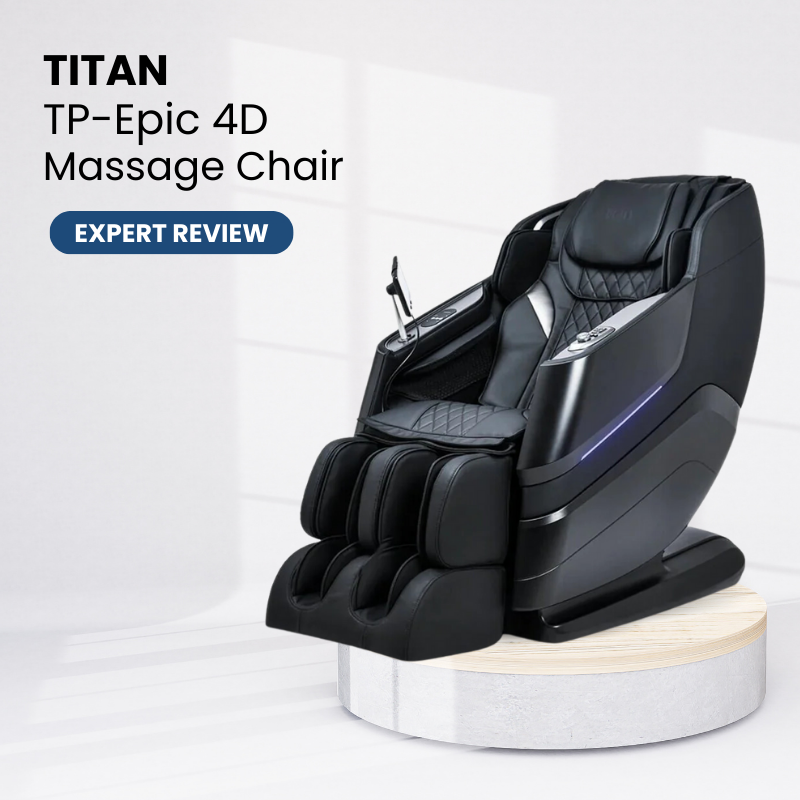 The Titan TP-Epic 4D Massage Chair is an exceptional massage chair that is designed for the ultimate relaxation experience.