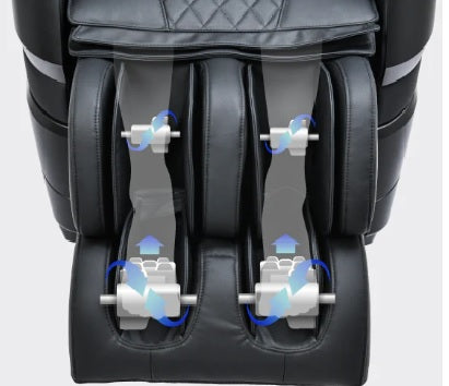 The Titan TP-Epic 4D Massage Chair has foot and calf massage that guarantee a thorough and enjoyable massage.
