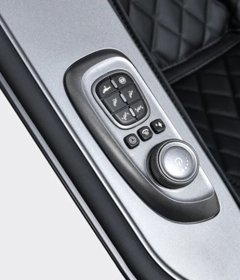 The Titan TP-Epic 4D Massage Chair has a quick access panel so you can easily adjust the chair without navigating a remote.