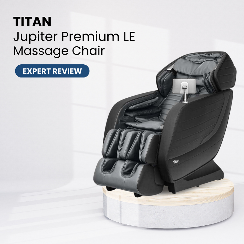 The Titan Jupiter Premium LE is one of the Best Big & Tall Massage Chairs on the market and comes equipped with deep tissue massage at any time of day.