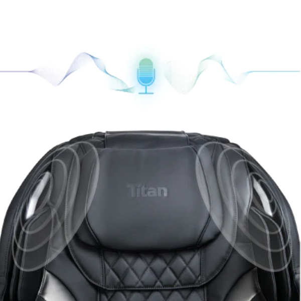 The Titan TP-Epic 4D Massage Chair has intuitive voice control that can follow commands and adjust the chair automatically.