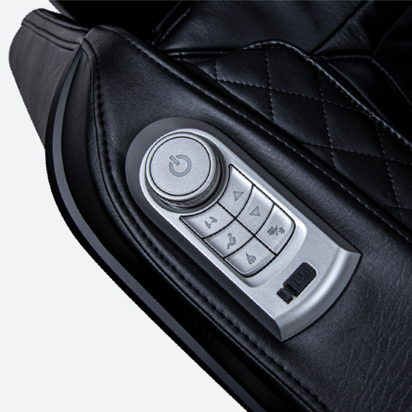 The Osaki OS-3D Belmont Massage Chair has a shortcut panel that can quickly navigate features with the push of a button.