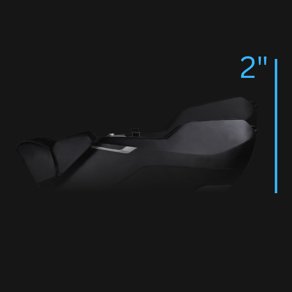 The Osaki OS-3D Belmont Massage Chair has space-saving technology to fully operate in recline creating more space at home.