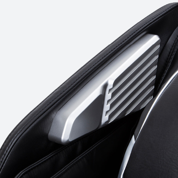 The Osaki OS-3D Belmont Massage Chair has high-fidelity Bluetooth speakers to listen to your tunes and sounds.