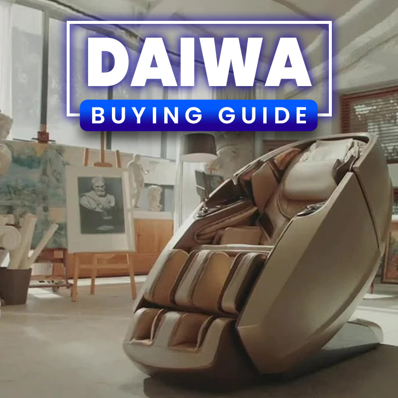 The article provides a detailed buying guide for Daiwa massage chairs, emphasizing their advanced features like 4D rollers, dual-track systems, and various therapeutic technologies designed to enhance wellness and relaxation in your home.