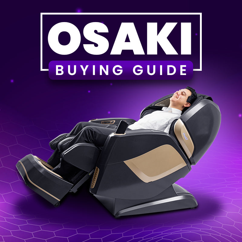 The article is a detailed guide on purchasing Osaki massage chairs, showcasing their advanced features such as 4D rollers, various automatic and manual programs, intelligent health detection, and additional comforts like heated elements, all designed to enhance the at-home massage experience.