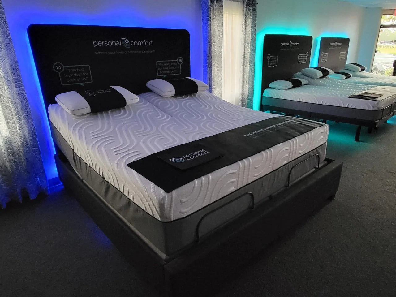 With Personal Comfort Number Beds you can personalize your own level of comfort for the best night's sleep of your life. 