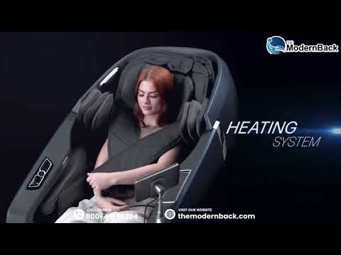 The Osaki Highpointe Massage Chair comes with 4D rollers for the most human-like massage and has a unique heating shawl.