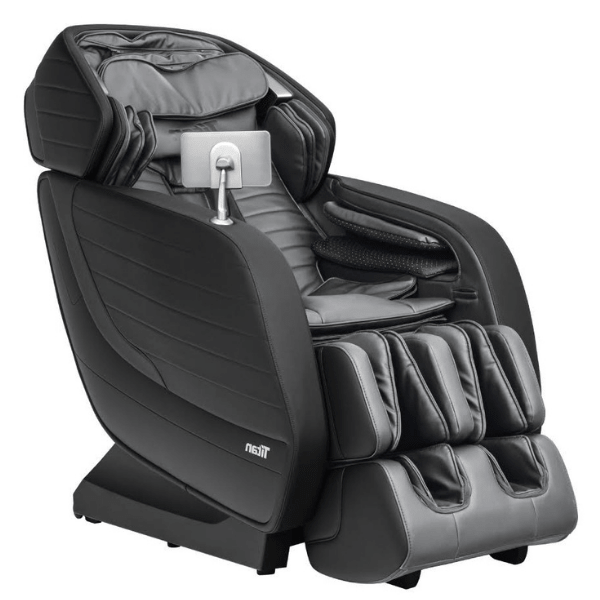 The Titan Jupiter Premium LE massage chair delivers healing air compression massage using an impressive 80 air cells