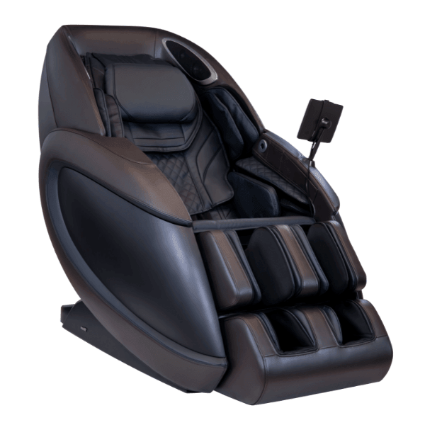 The Titan 4D Fleetwood 2.0 Massage Chair has 4D rollers for a full-body deep tissue massage and is available in sleek black.