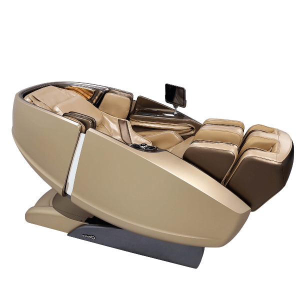 The Supreme Hybrid Massage Chair can go into a deeper level of zero gravity for the ultimate spinal decompression stretch.