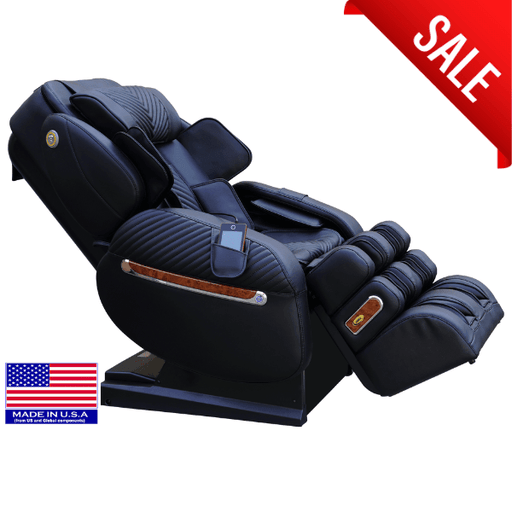 The Luraco iRobotics i9 Max Special Edition Medical Massage Chair is available in 3 beautiful color options including black.