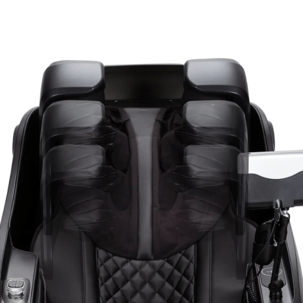 The Osaki OP-4D Master Massage Chair has 4D rollers for humanlike massage, an L-Track system, and shoulder massage nodes.