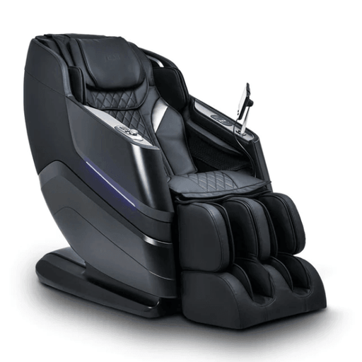 The Titan TP-Epic 4D Massage Chair uses advanced 4D massage rollers to deliver a human-like massage and comes in sleek black.