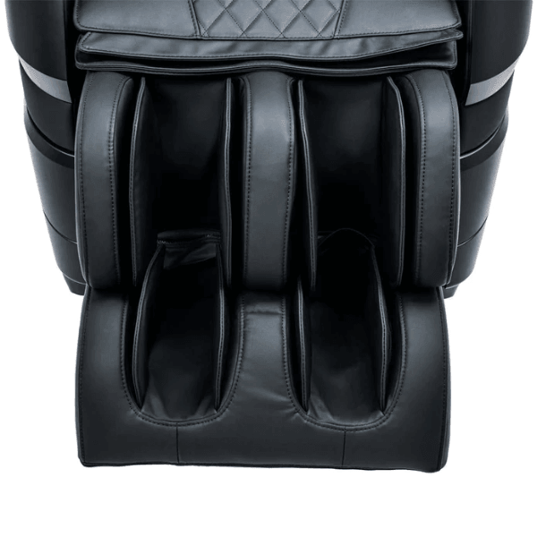 The Titan TP-Epic 4D Massage Chair uses 4D rollers for human-like deep tissue massage and has advanced foot & calf massage.