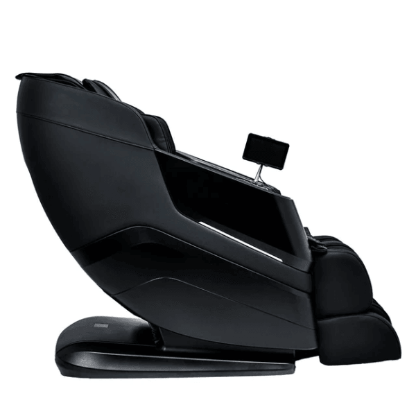 The Titan TP-Epic 4D Massage Chair uses advanced 4D massage rollers for human-like massage and is available in sleek black.