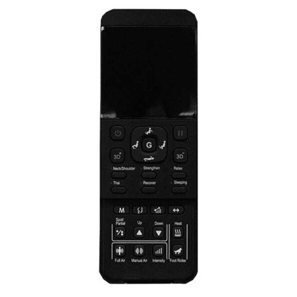 The Osaki OS-Pro Honor Massage Chair comes with a user-friendly handheld remote.