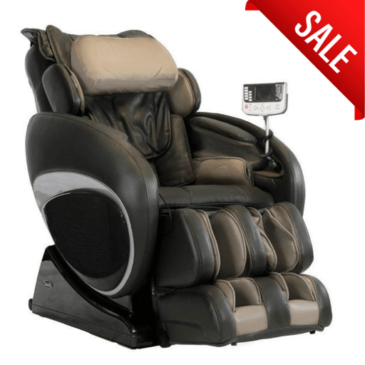 The Osaki 4000T Massage Chair comes with 2D rollers for therapeutic full-body massage and an S-Track for deep stretching.