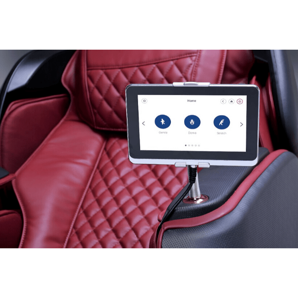 The JPMedics Kumo is a premium Japanese massage chair that offers a luxurious massage and comes with a touchscreen tablet. 