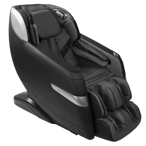 The Titan Quantum Massage Chair uses 3D rollers to deliver full-body deep-tissue massage and is available in sleek black.