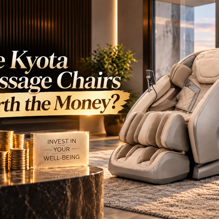 Explore Kyota Massage Chairs to see how their massage technology, features, comfort, and pricing compare with competing brands.