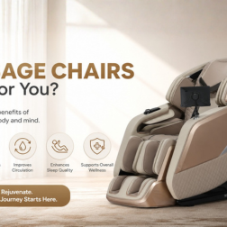 Learn whether massage chairs are worth it for your health. Explore the benefits of massage chairs, including stress relief, improved comfort, better sleep, and muscle recovery.