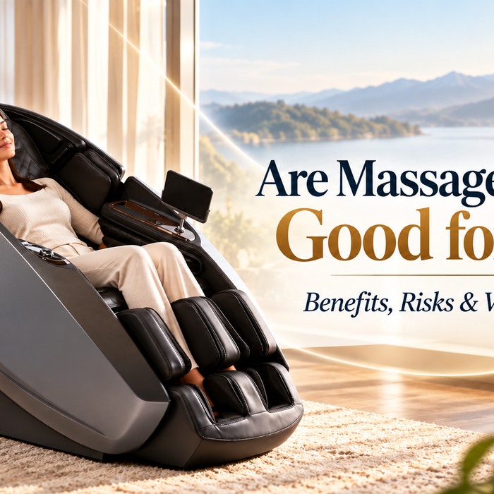 Understand potential massage chair risks, who should use extra caution, and when it may be appropriate to speak with a healthcare professional.
