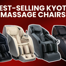 Our guide to the best-selling Kyota massage chairs highlights the most popular models based on features, user demand, and overall value.