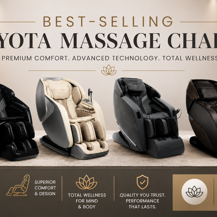 The Modern Back offers the Best-Selling Kyota Massage Chairs.