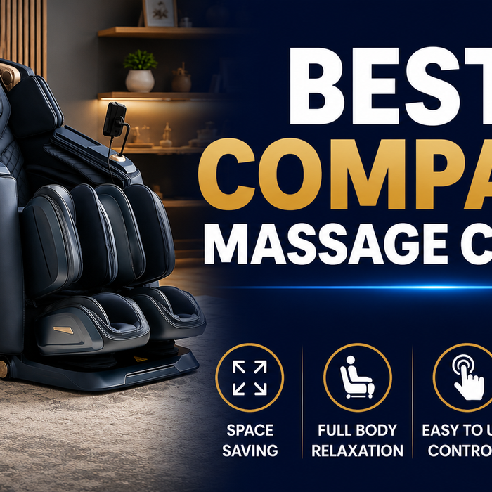 The best compact massage chairs combine sleek designs with advanced functions such as Shiatsu and kneading, making them perfect for apartments or offices with limited space.