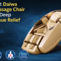 Explore top Daiwa massage chairs designed to deliver deep tissue massage and help reduce tension, soreness, and stress.