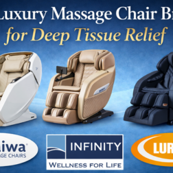 Here are the top-rated massage chair brands that target muscle tension, improve circulation, and deliver a spa-quality experience at home.