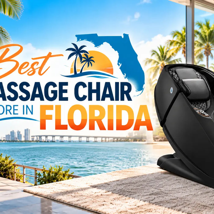 Explore Florida's largest massage chair showroom at The Modern Back in Sarasota. Compare top brands in person or shop online today.