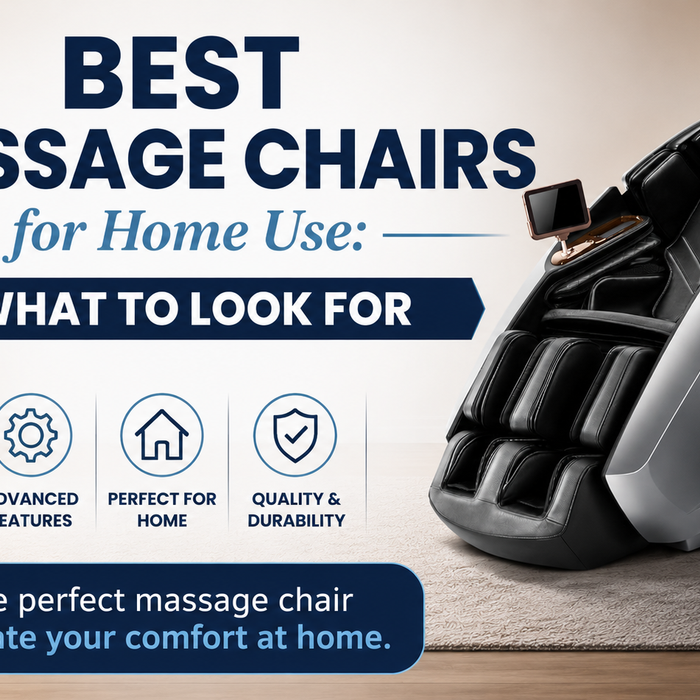 Discover the best massage chairs for home use and learn what features to look for when choosing the perfect chair for relaxation, pain relief, and overall wellness.