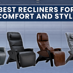 The best recliners for comfort and style offer luxurious seating with a chic design, making them the ideal choice for those who value both relaxation and home aesthetics.
