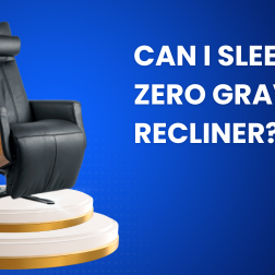 Zero gravity recliners are designed for comfort and relaxation, making them a great option for sleeping, especially for those seeking relief from back pain or muscle tension.