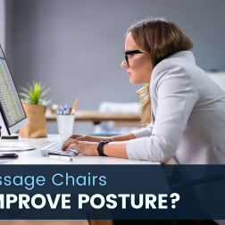 Enhance your posture and overall wellness through massage chairs. Explore the array of health benefits including stress relief, improved circulation, and additional advantages!