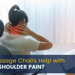 Advanced massage chairs offer tailored programs specifically for reducing neck and shoulder pain.