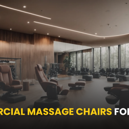 Commercial massage chairs in gyms serve as a perfect complement to rigorous exercise routines, providing a soothing and therapeutic experience that aids in muscle recovery and overall relaxation.
