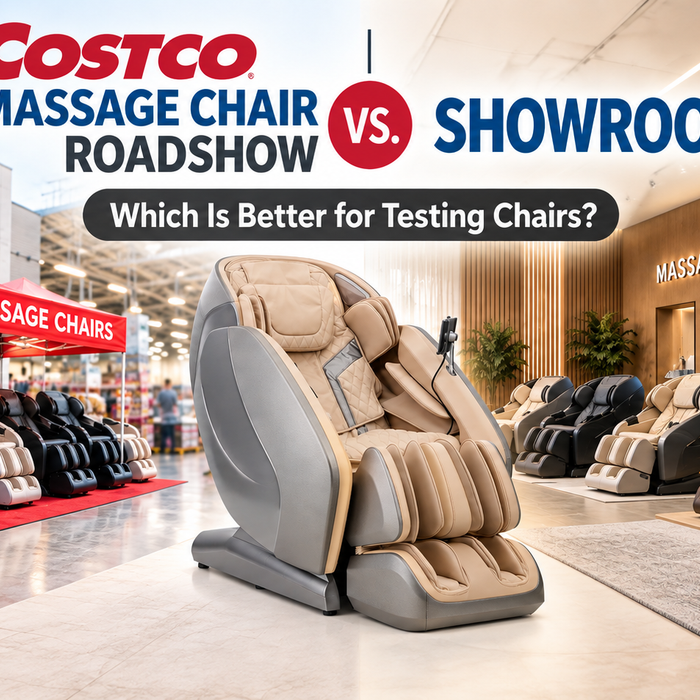Learn what to expect at a Costco Massage Chair Roadshow, what to test, and how it compares with a dedicated massage chair showroom before you buy.