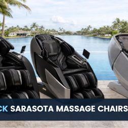 Discover dual track massage chairs in Sarasota designed to provide extended coverage and superior full-body therapeutic relief.