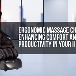 Learn how ergonomic massage chairs support better posture, ease back pain, and boost productivity. Enhance your home office setup with a top-rated massage chair.