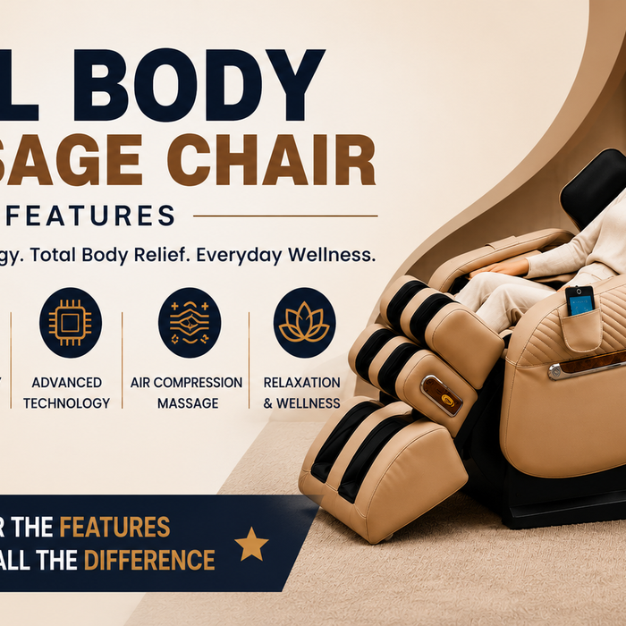 Dive into the diverse world of full body massage chairs, offering a wide range of features and options to select the perfect chair for ultimate relaxation.